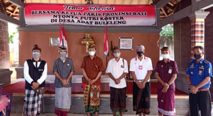 DPMA Bali Pantau Posko Covid SGRP Desa Adat Buleleng