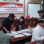 Penandatanganan NPHD Dana Hibah Desa Adat TA 2026 di Kabupaten Klungkung