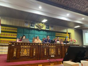 Kadis PMA Menyampaikan Paparan pada Desk Musrenbang RKPD 2027