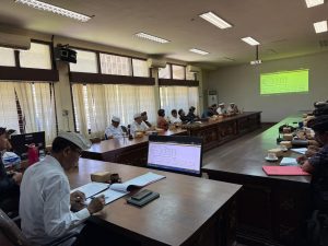 Kadis PMA Pimpin Rakor Penyamaan Persepsi Ranperda Labda Pacingkreman Desa Adat